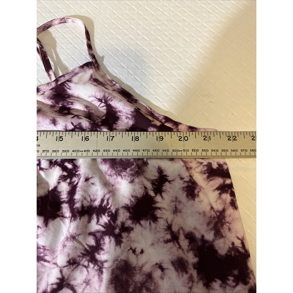 Faded Glory Girl Youth Purple Tie Dye Camisole, Tank Size XL (16/18) - Picture 6 of 9